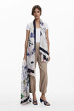 DESIGUAL foulard ARTY TRAZO